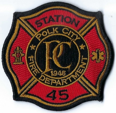 Polk City Fire Department (IA)
Station 45.
