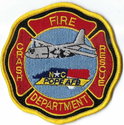 Pope AFB Crash Fire Rescue Department (NC)
DEFUNCT - Pope Air Force Base is now Pope Army Airfield, Fort Bragg in 2011.
