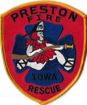 Preston Fire Rescue (IA)
Population < 2,000.
