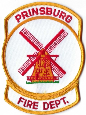 Prinsburg Fire Department (MN)
Dutch-American Calvinist immigrants came to Prinsburg in the 1880s and dutch mills were built.  Population < 2,000.
