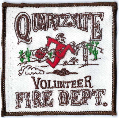 Quartzsite Volunteer Fire Department (AZ)
DEFUNCT - The Quartzsite Fire District (formerly the volunteer-based department) merged with the McMullen Valley Fire District to form the new La Paz Unified Fire-Medical District in 2025. 

