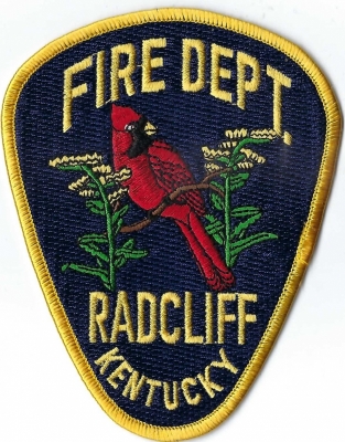 Radcliff Fire Department (KY)
The red cardinal is important in Radcliff, KY, because it's Kentucky's official state bird.
