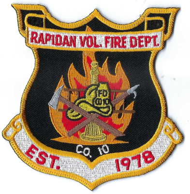 Rapidan Volunteer Fire Department (VA)
Population <2,000.  Station 10.
