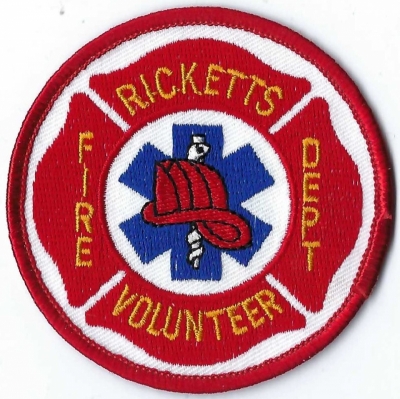 Ricketts Volunteer Fire Department (IA)
Ricketts has a sign when entering the town that says you have arrived to the "MIddle of No Where".  Population < 500.
