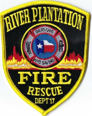 River Plantation Fire Department (TX)
DEFUNCT - Merged w/Montgomery County Emergency Services District #9.
