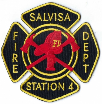 Salvisa Fire Department (KY)
DEFUNCT - The Salvisa Fire Department in Mercer County, Kentucky, merged with the Mercer County Fire Protection District in the year 2010. 
