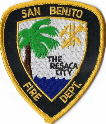 San Benito Fire Department (TX)
San Benito, Texas is known as the "Resaca City" because of the 80-foot wide river-like waterway that runs through the city.
