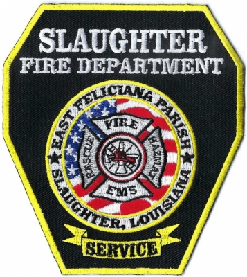 Slaughter Fire Department (LA)
Population < 2,000.
