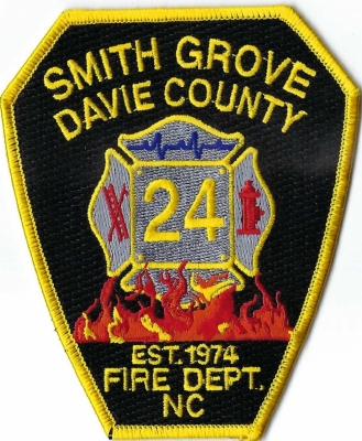 Smith Grove Fire Department (NC)
Population < 2,000.  Station 24.
