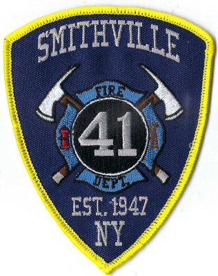 Smithville Fire Department (NY)
Population <2,000.  Station 41.
