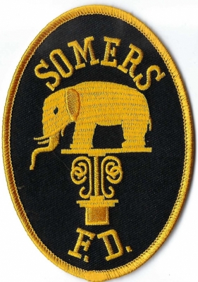 Somers Fire Department (NY)
The Elephant Hotel and elephant statue is a historic 200 yo former hotel which today serves today as the town city hall.

