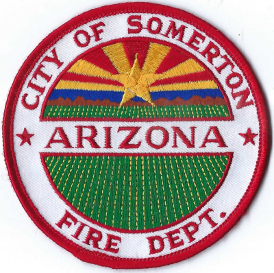 Somerton City Fire Department (AZ)
DEFUNCT - The City of Somerton Fire Department partnered with the Cocopah Tribe to form the Somerton Cocopah Fire Department in June 2001.
