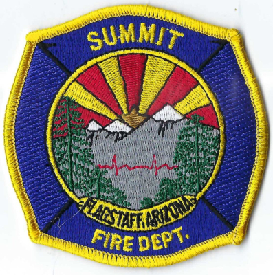 Summit Fire Department (AZ)
The San Francisco Peaks are a range of dormant, volcanic mountains in north-central Arizona, located just north of Flagstaff. They feature Arizona's highest point, Humphreys Peak (12,633 ft).
