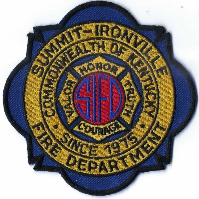 Summit-Ironville Fire Department (KY)
Common wealth of Kentucky.
