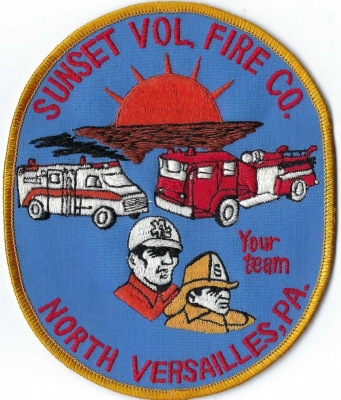 Sunset Volunteer Fire Company (PA)
DEFUNCT - Merged w?North Versailles Fire Department in 1999.
