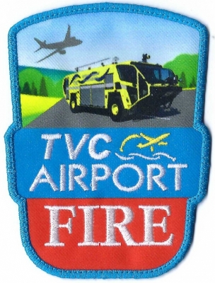 Traverse City - Cherry Capital Airport (PRO-TEC) Fire Department (MI)
The Airport has its own dedicated fire and rescue service, and is supported by the Traverse City Fire Department as needed, The airport also has its own ARFF personnel.  Fire Protection is provided by "Pro-Tec Fire Services"; North America's largest provider of contracted private ARFF services. 
