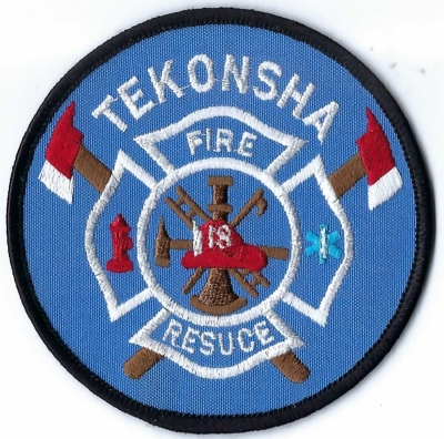 Tekonsha Fire Department (MI)
Population < 2,000.  Station 18.
