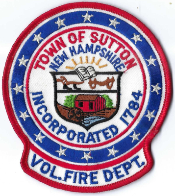 Town of Sutton Volunteer Fire Department (NH)
Population <2,000.
