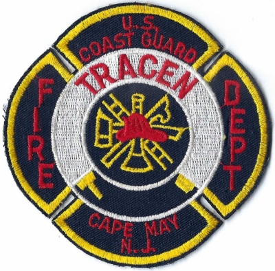 Tracen US Coast Guard Fire Department (NJ)
United States Coast Guard (USCG) Training Center Cape May, also known as TRACEN Cape May, opened in 1948 as a recruit training center. 
