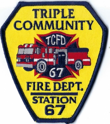Triple Community Fire Department (NC)
Station 67.
