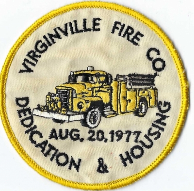 Virginville Fire Company (PA)
Population < 500.
