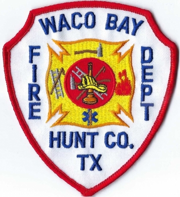 Waco Bay Fire Department (TX)
DEFUNCT - Merged w/Waco Fire Department.
