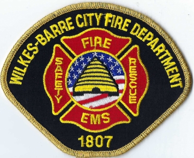 Wilkes-Barre City Fire Department (PA)
The beehive is a symbol of the Church where everyone works together for good and a symbol of the Holy Redeemer High School.
