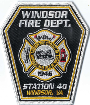 Windsor Volunteer Fire Department (VA)
Station 40.
