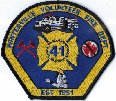 Winterville Volunteer Fire Department (NC)
Station 41.
