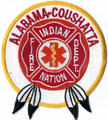 Alabama-Coushatta Fire Department (TX)
Previously two tribes now united as one, the Alabama-Coushatta Tribe dating to 1700s.  It is the oldest Indian reservation in Texas.
