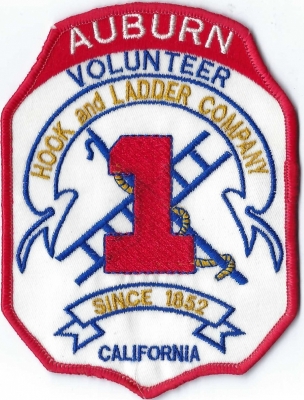 Auburn Volunteer Hook and Ladder Company (CA)
DEFUNCT patch

