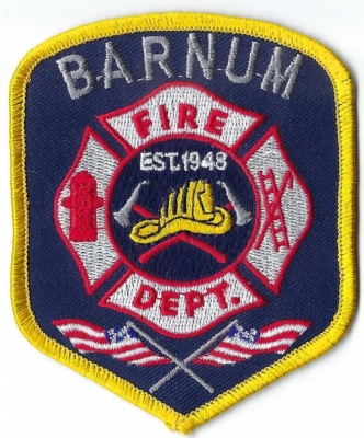 Barnum Fire Department (MN)
Population < 2,000.
