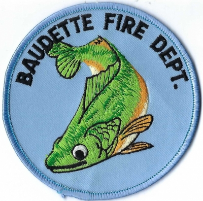 Baudette Fire Department (MN)
The Walleye fish is the official state fish & Baudette is the "Walleye Capital of the World".  Population < 2,000.
