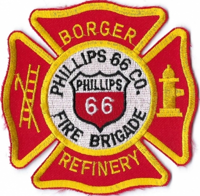 Borger Refinery Phillips 66  Fire Brigade (TX)
Borger Refinery is a 150,000 barrel a day facility predominantly processing West Texas sour crude oil.

