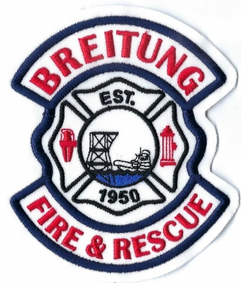 Breitung Fire & Rescue (MN)
Population < 2,000.
