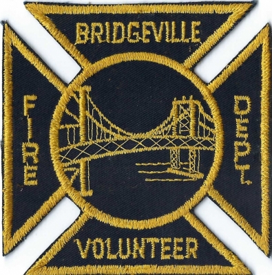 Bridgeville Volunteer Fire Department (PA)
Bridgeville acquired its name from the very first bridge built at the crossing of Chartiers Creek at the south end.
