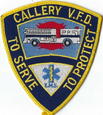 Callery Volunteer Fire Department (PA)
Population < 500.
