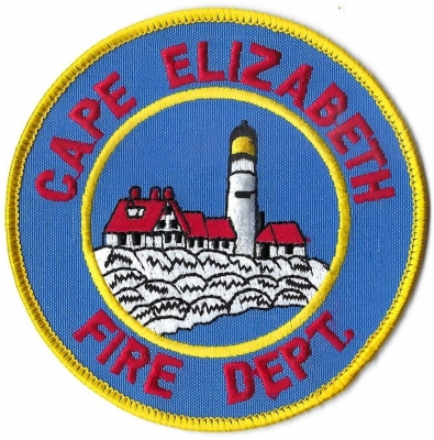 Cape Elizabeth Fire Department (ME)
Cape Elizabeth Light (also known as Two Lights) is a lighthouse in Cape Elizabeth.  The original Cape Elizabeth Light was built in 1828 as two rubble stone towers and stood 67 feet tall. It is the oldest lighthouse in Maine.
