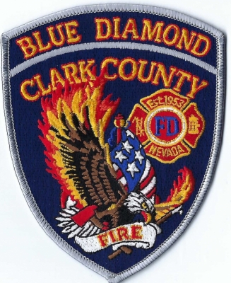 Clark County - Blue Diamond Fire Department (NV)
DEFUNCT - Merged w/Clark County FIre District
