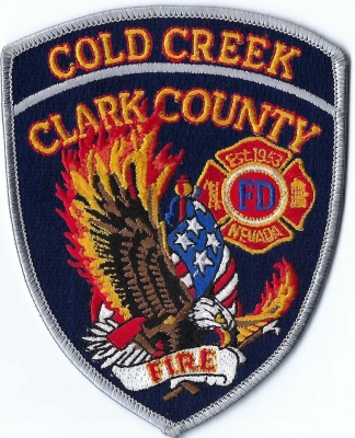 Clark County - Cold Creek Fire Department (NV)
DEFUNCT - Merged w/Clark County FIre District
