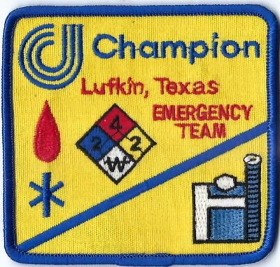 Champion Emergency Team (TX)
PRIVATE - Logging Equipment.
