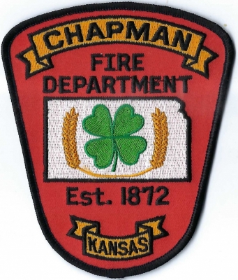 Chapman Fire Department (KS)
Population <2,000.
