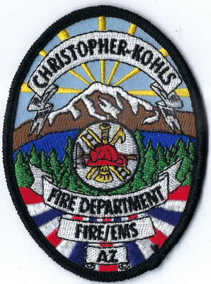 Christopher Kohls Fire Department (AZ)
Payson, Arizona, is surrounded by the Mogollon Rim (a massive 7,000-foot-high escarpment) and nestled between Mazatzal and Sierra Ancha mountain ranges. Several lakes are near the town, with the most popular being Woods Canyon Lake.
