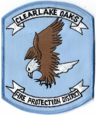 Clearlake Oaks Fire Protection District (CA)
DEFUNCT - Merged w/Northshore Fire Protection District in 2006.
