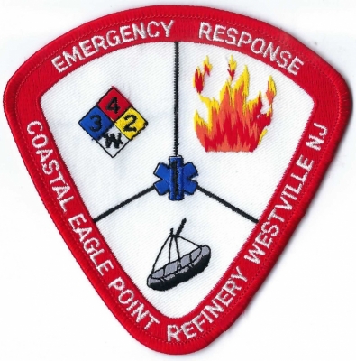 Coastal Eagle Point Refinery Emergency Response (NJ)
DEFUNCT - The Eagle Point refinery in Westville, NJ, was sold by El Paso's Coastal Eagle Point Oil Company to Sunoco in 2005.

