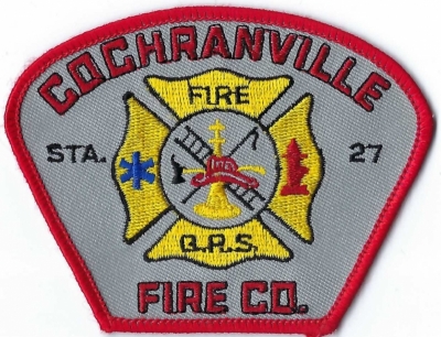 Cochranville Fire Company (PA)
Population < 2,000.  Station 27.
