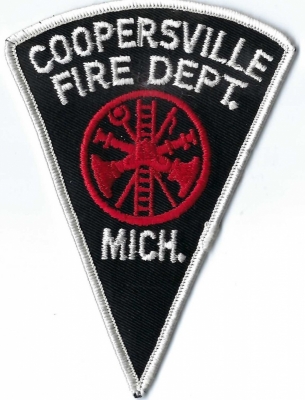 Coopersville Fire Department (MI)
DEFUNCT - The Coopersville Fire Department merged with the Polkton Township Fire Department in 1991. 
