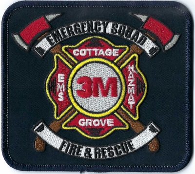 3M Cottage Grove Fire & Rescue (MN)
3M's (Cottage Grove) primary products produce Chemicals and Specialty Materials.
