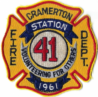 Cramerton Fire Department (NC)
Station 41.
