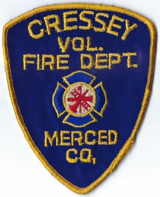 Cressey Volunteer Fire Department (CA)
DEFUNCT - The Cressey Volunteer Fire Departmentmerged merged with the Ballico Fire Department in 2024. Part of CALfire.

